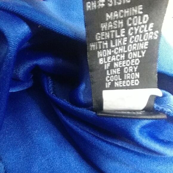 AB Studio Sleeveless Dress Colorblock Size 10 - Picture 6 of 6